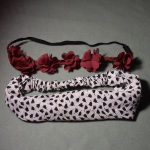 set of 2 claire's headbands